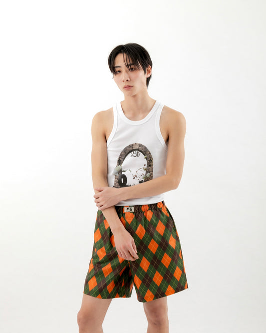 ARGYLE BOXER SHORTS