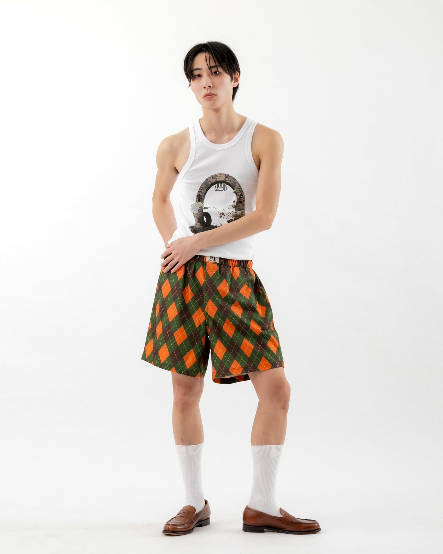 ARGYLE BOXER SHORTS