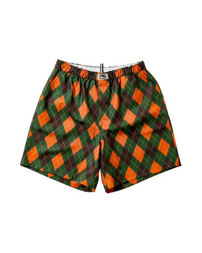 ARGYLE BOXER SHORTS