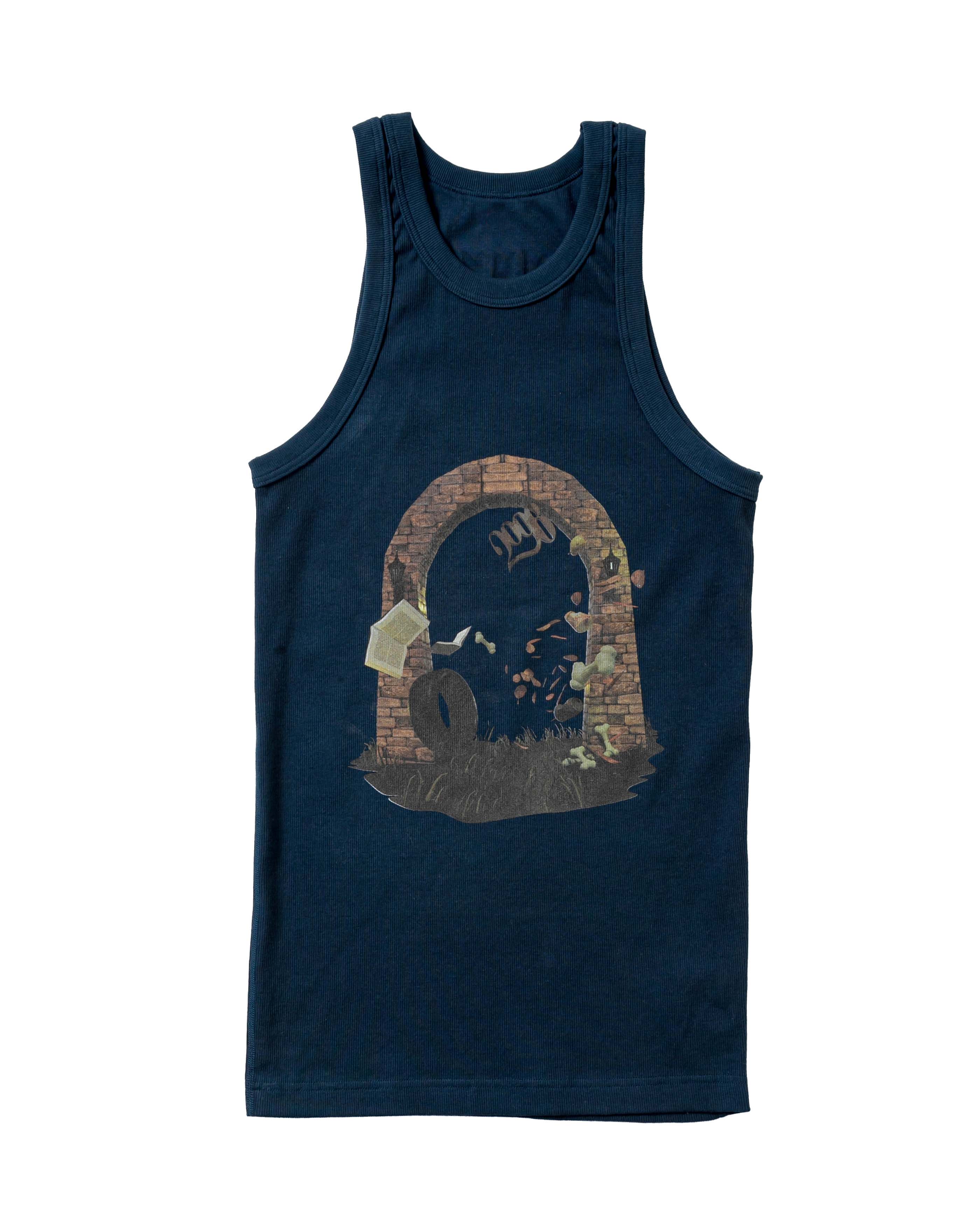 deicyノベルティ　タンク NAVY GRAPHIC TANK TOP | 2098 Official